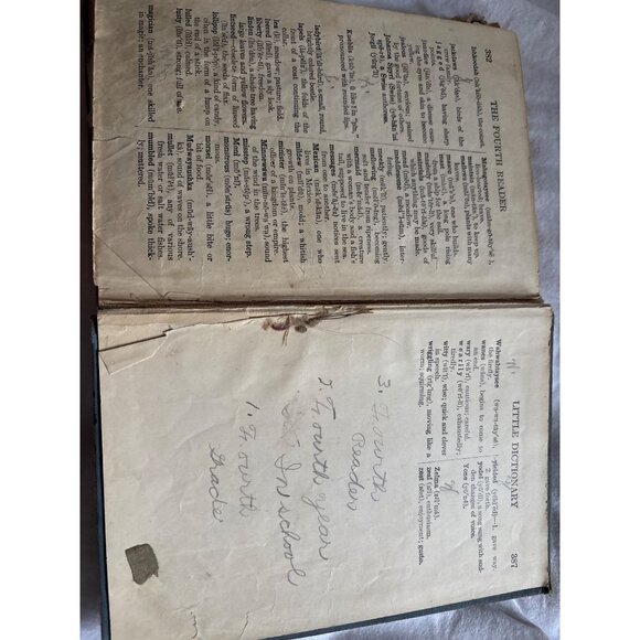 Robbs-Merrill Fourth Reader 1924 Hardcover Book - Picture 12 of 16